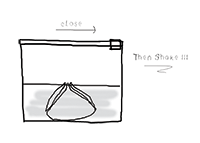 Close Bag and Shake2